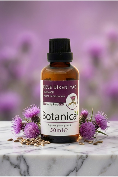 %100 Saf Devedikeni Tohumu Yağı Saç Besleyici Güçlendirici Doğal Bitkisel Onarıcı Bakım 50 ml