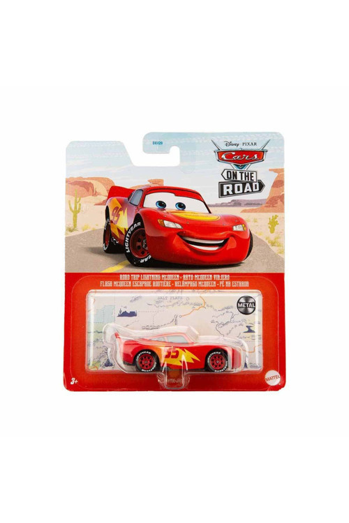 Arabalar 3 Tekli Karakter Araçlar - Road Trip Lightning Mcqueen