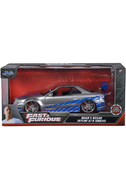 Simba 3203058 Fast & Furıous 1:24 Brıan's Nıssan Skylıne Gt-