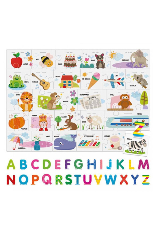Montessori Alfabe Bulmaca 3d It20973