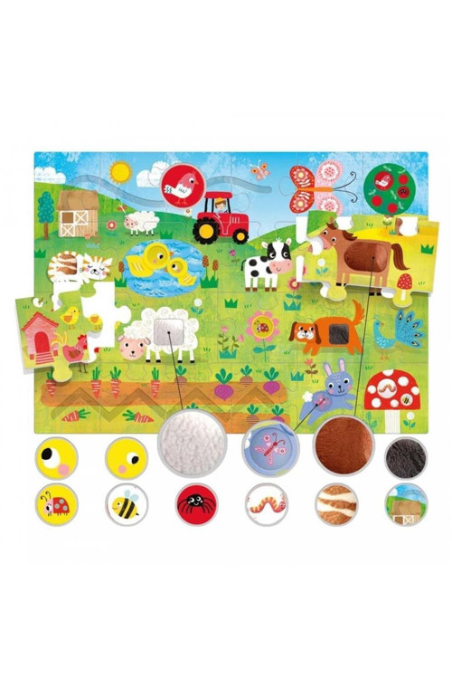 Tactile Kabartma Boyalı 21 Parça