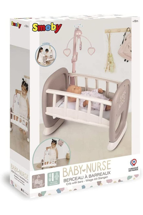 Çocuk Oyuncak Beşik Bebek Sallama Beşiği Ultra Lüx
