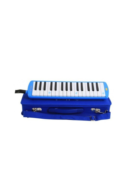 Melodika 32 Tuşlu Çantalı Mavi
