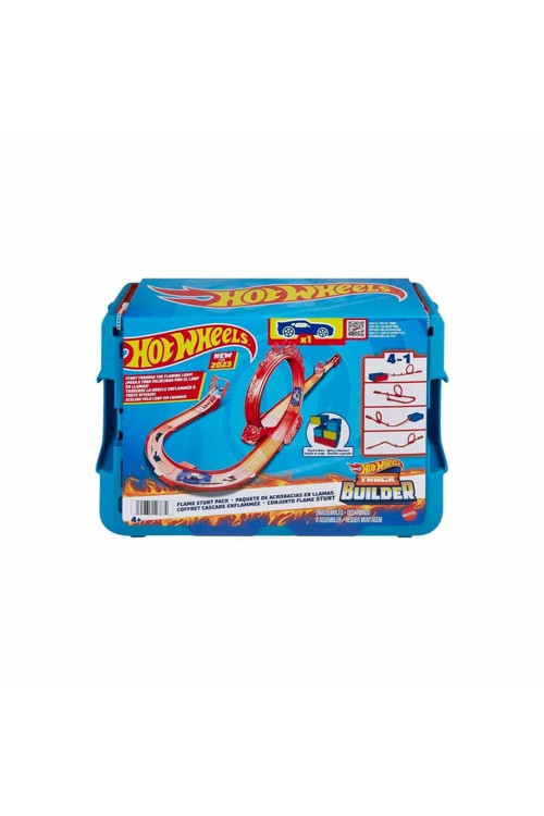 Track Builder Alev Temalı Akrobasi Seti HMC04