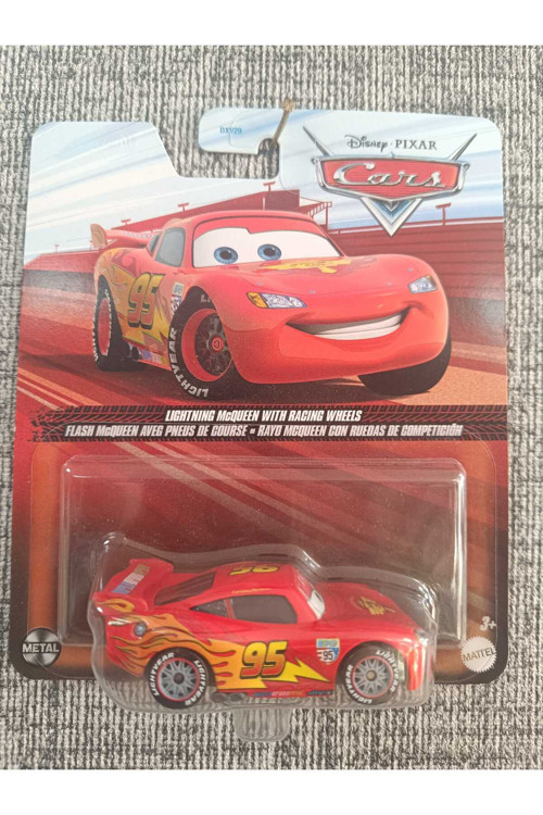 Lightning Mcqueen With Racing Wheels