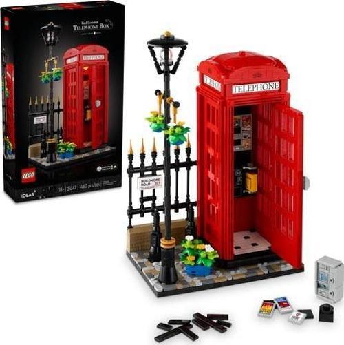 Ideas 21347 Red London Telephone Box (1460 Parça)