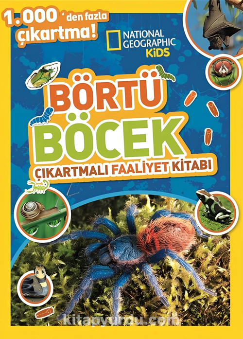 Kids Börtü Böcek Çıkartmali Aktivite Kitabı