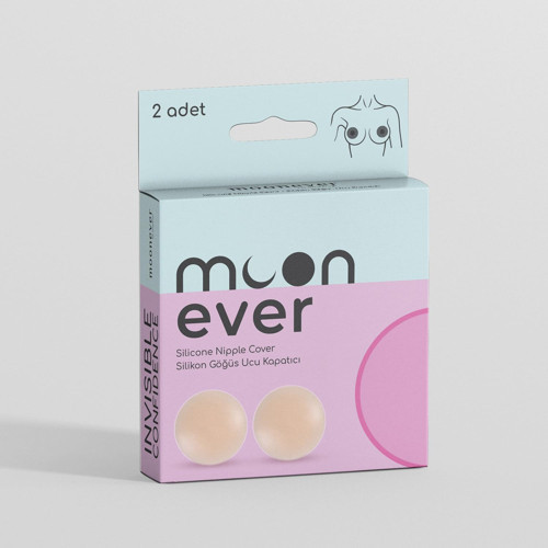 Ever Silikon Göğüs Ucu Kapatıcı | Görünmez & Tekrar Kullanılabilir | Rengi, Kendinden Yapışkanlı, Boyu Rahatlık Sağlayan Nipple Cover