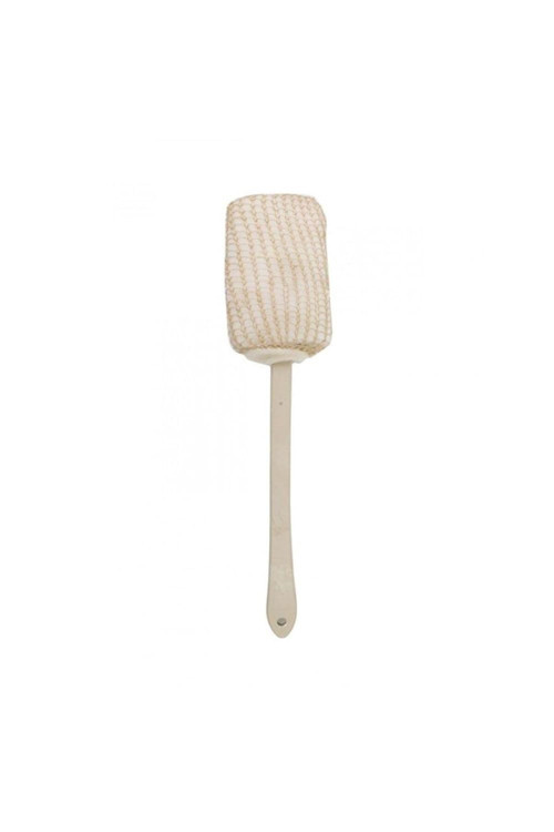 Saplı Sisal Sırt Kesesi:11x49 cm 1 (1 x 1 Adet)