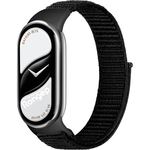 Xiaomi İle Uyumlu Mi Band 10/9/8 İçin Hasır Örme Kordon Terletmeyen Nefes Alabilen Hafif