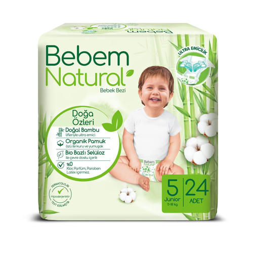 5 Beden Bebek Bezi (1 x Adet)