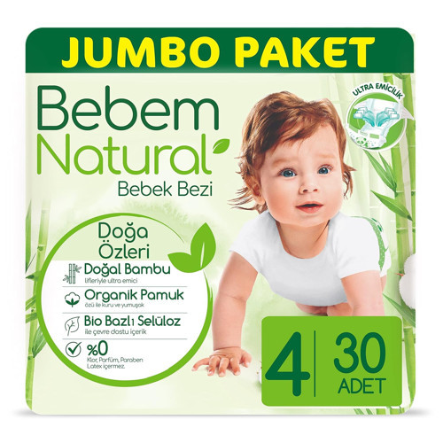 Bebek Bezi 4 Beden Maxi 30 Adet