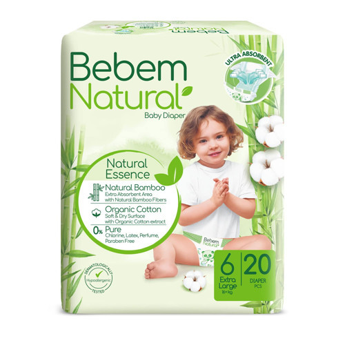 6 Beden Xlarge Bebek Bezi (1 x 20 Adet)