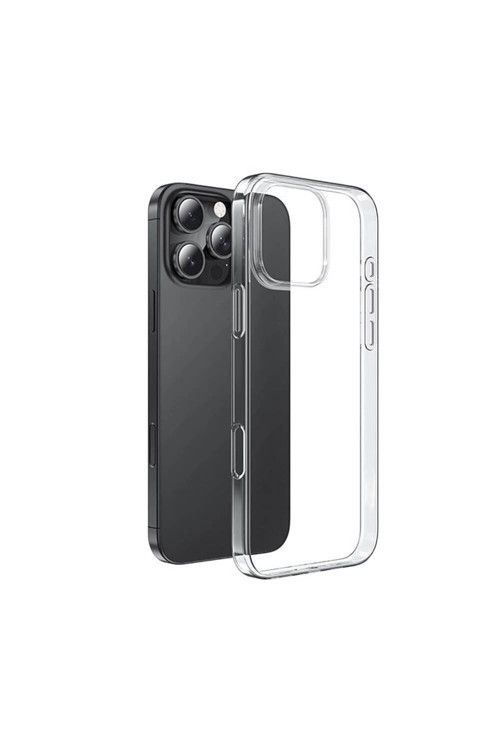 iPhone 16 ile Uyumlu 360° Kamera Korumalı Süper Şeffaf Ultra İnce Darbe Emici Sararmaz TPU Silikon Telefon Kılıfı