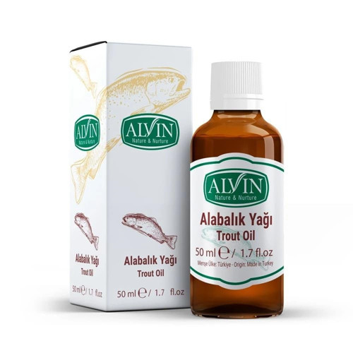 Alabalık Yağı, Doğal, 50 ml