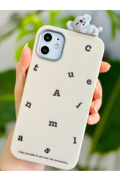 Iphone 12 12 ile Uyumlu Oyuncaklı Esnek Silikon Kılıf
