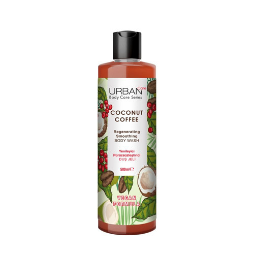 Coconut Coffee Yenileyici Pürüzsüzleştirici Duş Jeli 500 ml- Vegan