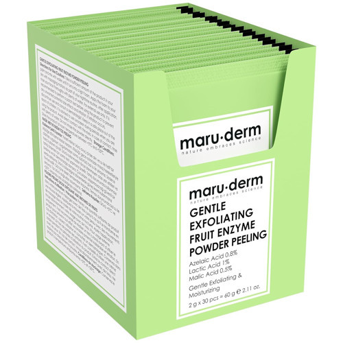 Maru. Hassas Ciltler için Meyve Enzimli Pudra Peeling 60 g