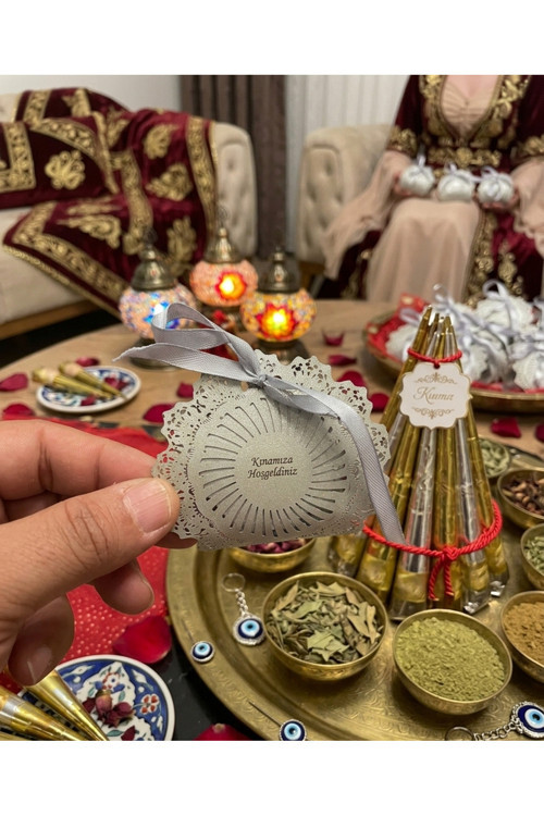 -Kına Gecesi için kese içinde kına-50 Adet