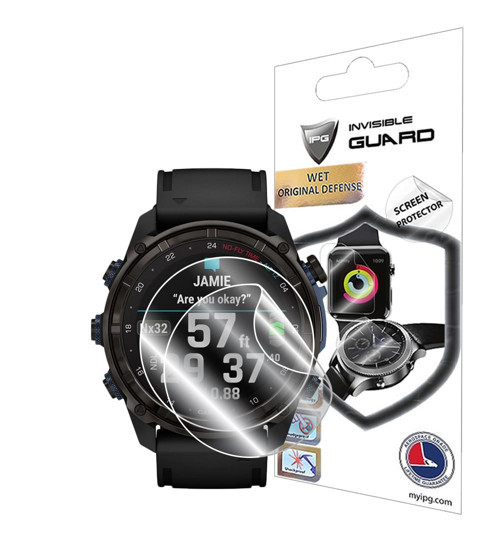 Descent™ Mk3i için (Kasa Boyutu: 51 mm) Hidrojel Ekran Koruyucu (2 Adet) Görünmez HD Şeffaf Film Çizilmez Koruma-Pürüzsüz/Kendi Kendini İyileştirme/Kabarcık Mk3i 51 için