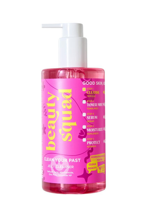 Squad Akne Karşıtı Arındırıcı Yüz Temizleme Jeli 350 ml – Anti-Acne Purifying Facial Cleansing Gel
