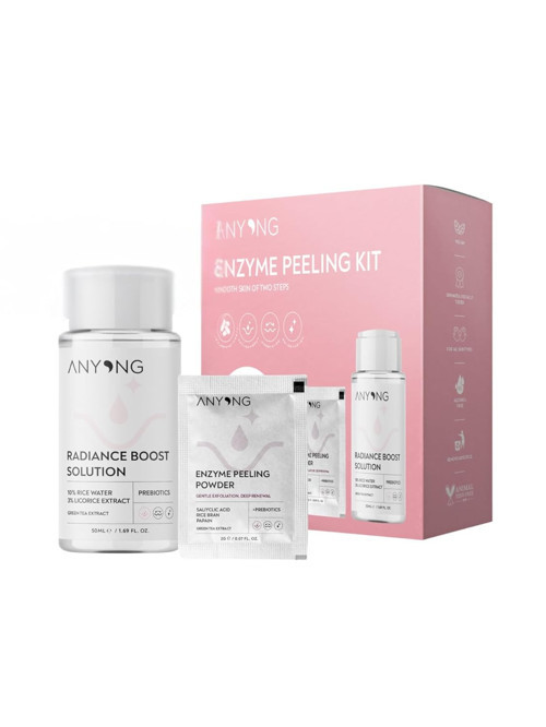 Enzim Peeling Kit (Papain Enzimi, Salisilik Asit & Pirinç Suyu)