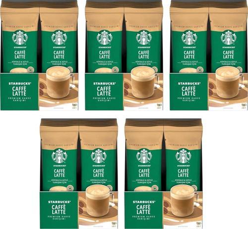 Caffe Latte Premium Kahve Karışımı 14 Gr 10 lu x 5 Kutu
