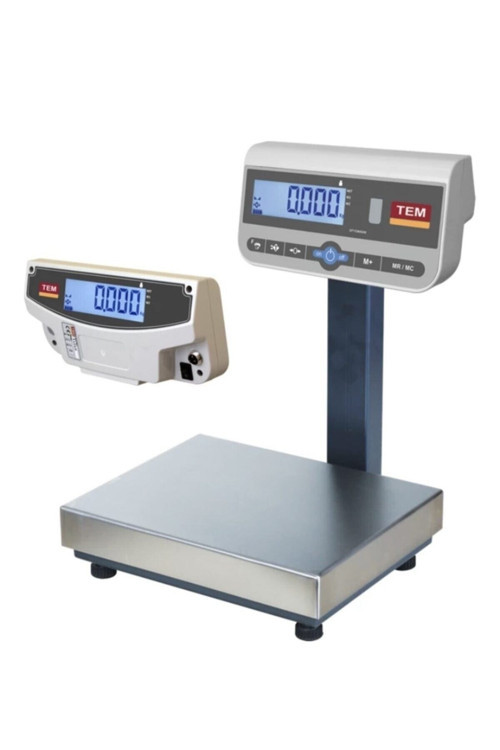 Paslanmaz Srp Lcd Çift Ekran Tartım Baskül 120 Kg 28 X 35 Cm