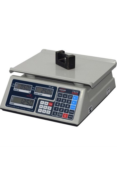 Pt-30kg Fiyat Hesaplamalı Elektronik Terazi
