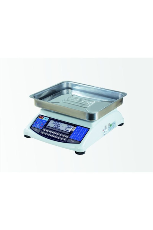 Ata Lcd 15 Kg X 2 / 5 Gr Fiyat Hesaplamalı Terazi