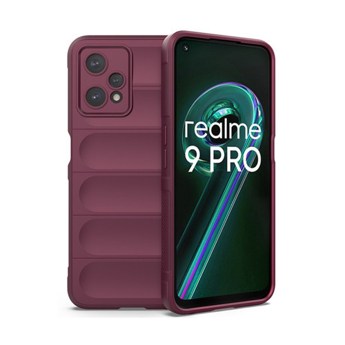 9 5G Kılıf Optimum Silikon - Bordo