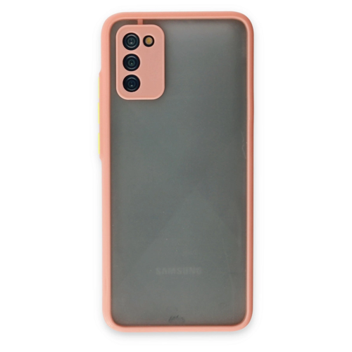 Galaxy A02S Kılıf Montreal Silikon Kapak - Pembe