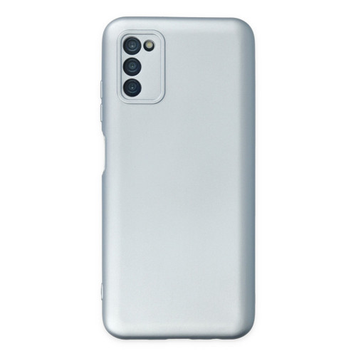 Galaxy A03S Kılıf Nano Içi Kadife Silikon - Sky