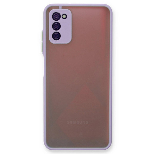 Galaxy A03S Kılıf Montreal Kapak - Mor