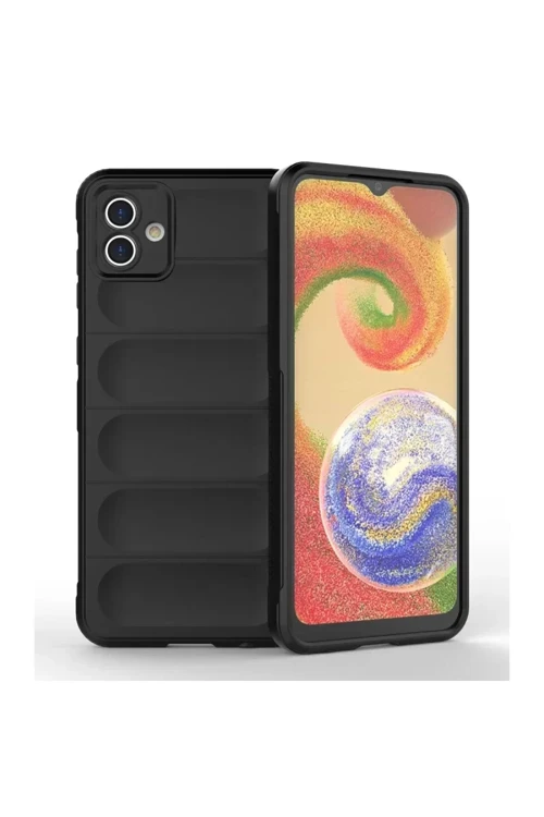 Galaxy A04E Kılıf Optimum Silikon - Siyah