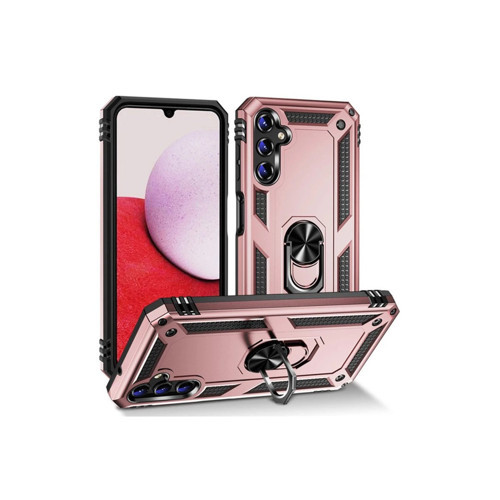 Galaxy A04S Kılıf Sofya Yüzüklü Kapak -