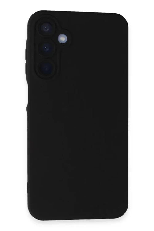 Galaxy A05S Kılıf Nano İçi Kadife Silikon - Siyah