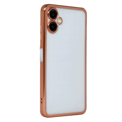 Galaxy A07 4G Lensli Silikon - Çöl Titanyum