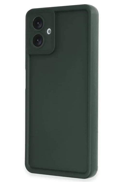 Galaxy A07 4G Viera Silikon - Koyu Yeşil