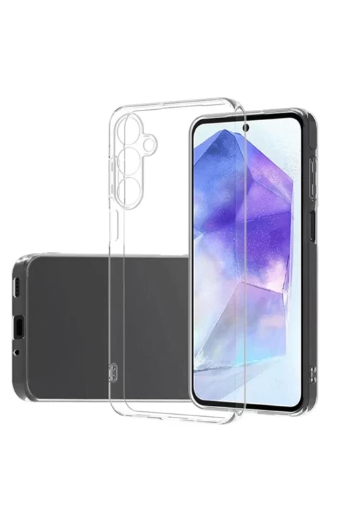 Galaxy A16 5G Kılıf Lüx Şeffaf Silikon