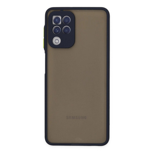Galaxy A22 Kılıf Montreal Kapak - Lacivert