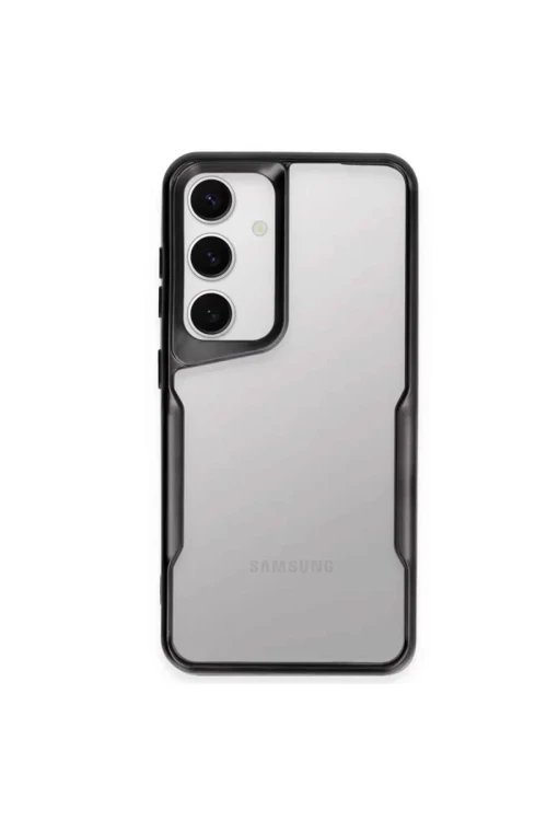 Galaxy A25 5G Kılıf Boyi Silikon Kapak - Siyah