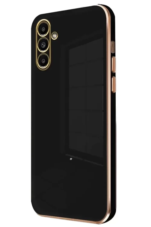 Galaxy A25 5G Kılıf Volet Silikon - Siyah