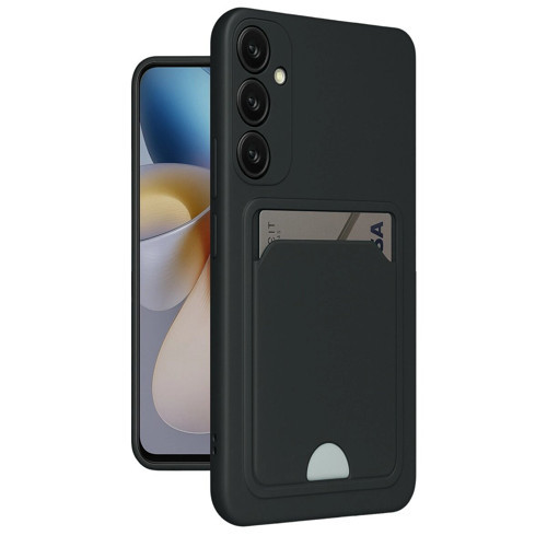 Galaxy A26 Kılıf Kelvin Kartvizitli - Siyah