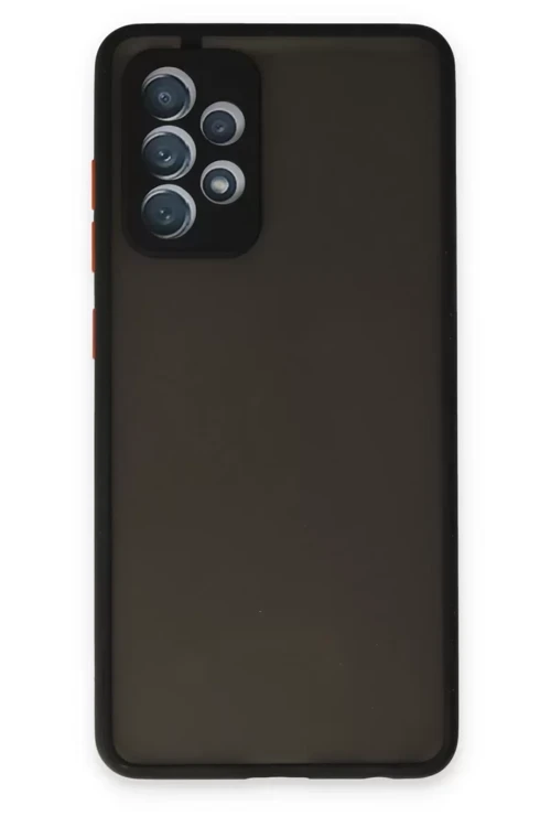 Galaxy A32 Kılıf Montreal Silikon Kapak - Siyah