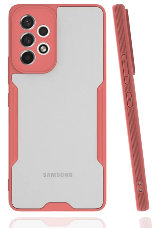 Galaxy A33 5G Kılıf Platin Silikon - Pembe