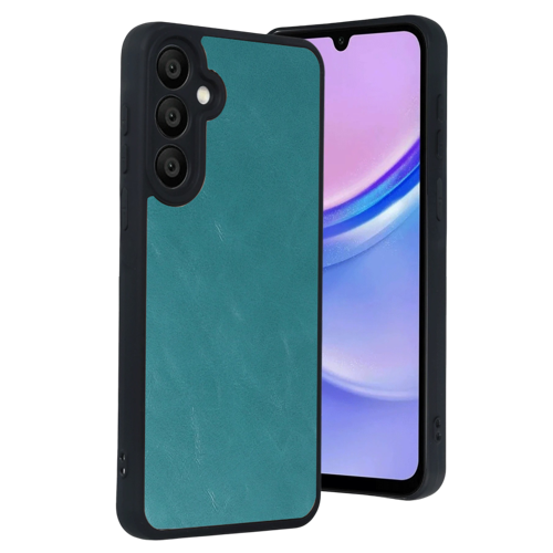 Galaxy A57 5G Aras Deri Kapak - Yeşil