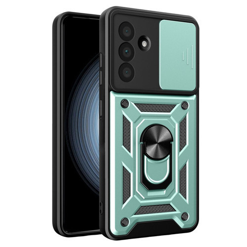Galaxy A57 5G Pars Lens Yüzüklü - Yeşil