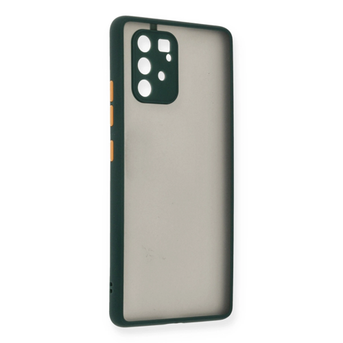 Galaxy A91 / S10 Lite Kılıf Montreal Silikon Kapak - Yeşil