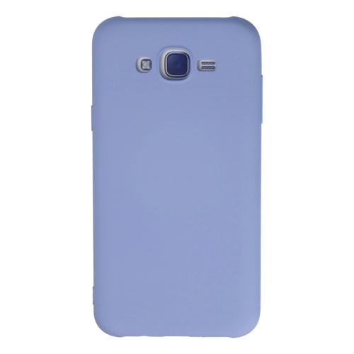 Galaxy J7 Kılıf Nano İçi Kadife Silikon - Lila